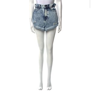 Retrofete Acid Wash Jean Shorts